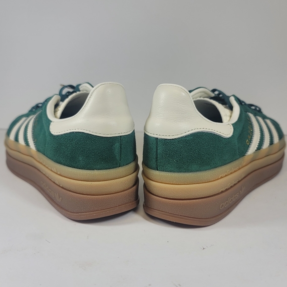 Adidas Women’s Size Gazelle Bold Originals Green Gum IF7160 Shoes Sneakers - Picture 4 of 10